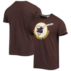 MLB San Diego Padres Homage Hand-Drawn Logo Tri-Blend T-Shirt