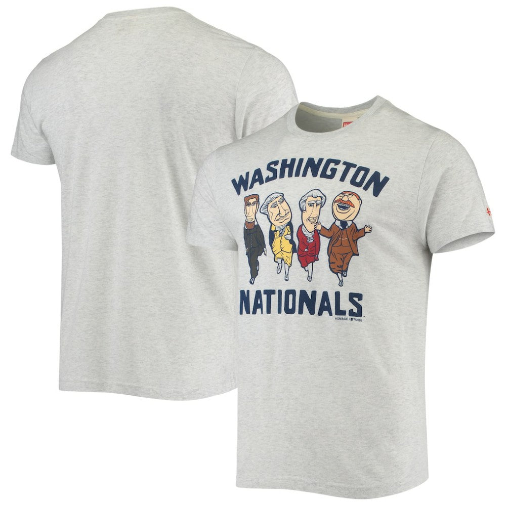MLB Washington Nationals Homage Hyper Local Tri-Blend T-Shirt