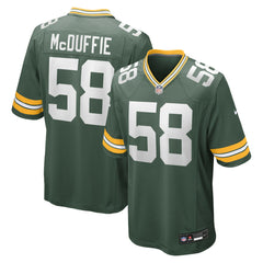Isaiah McDuffie  Game Jersey - Green Bay Packers