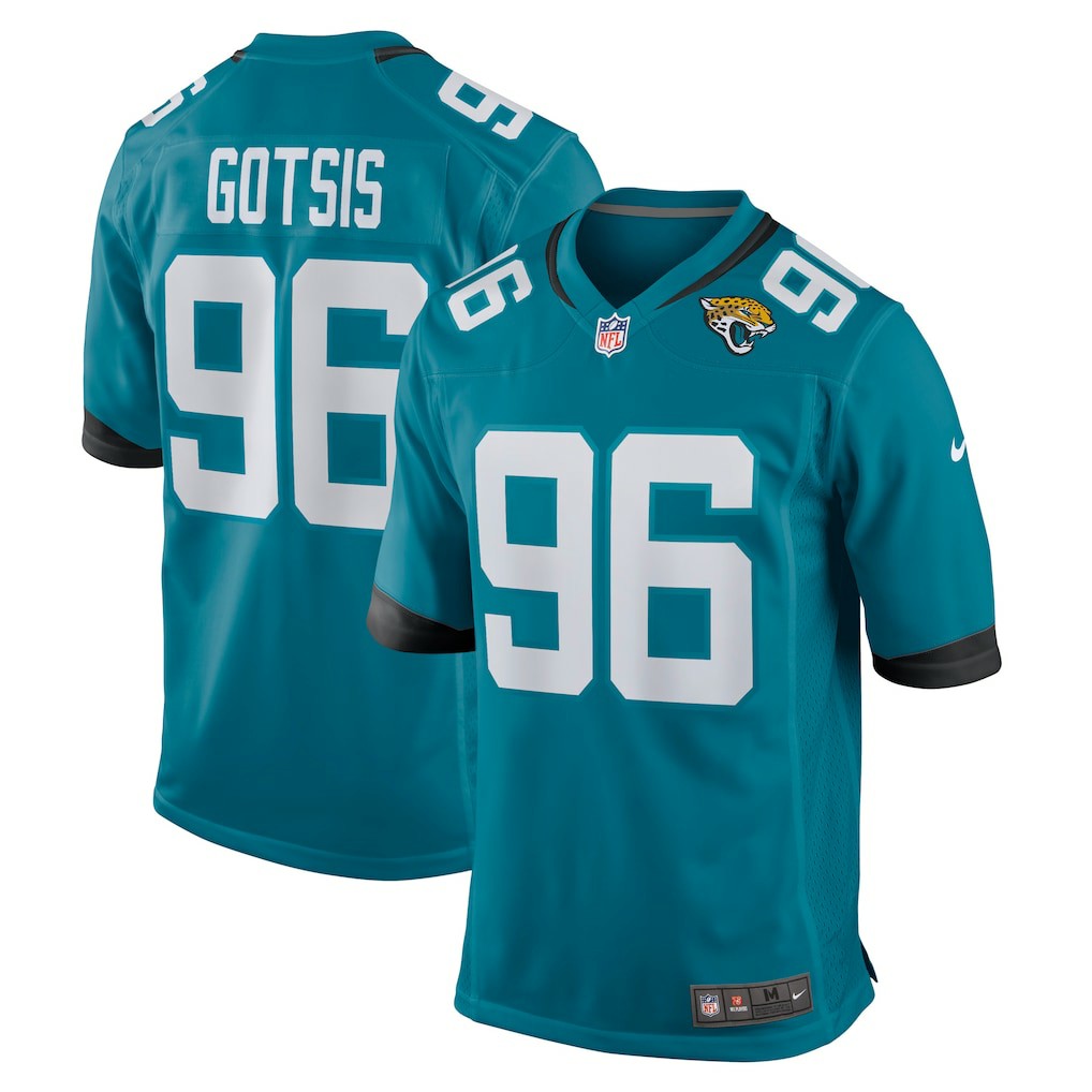 Adam Gotsis  Game Jersey - Jacksonville Jaguars