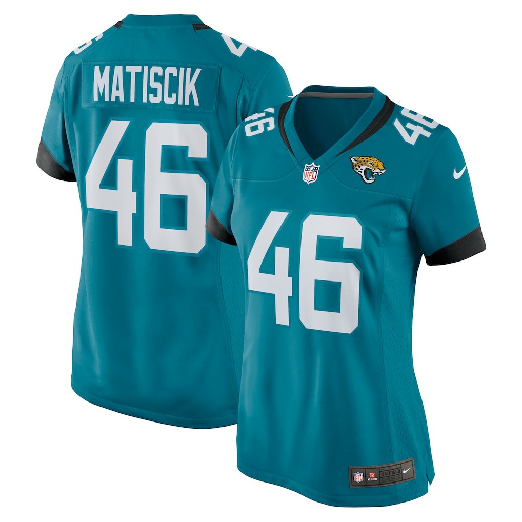 Ross Matiscik  Women's Game Jersey - Jacksonville Jaguars