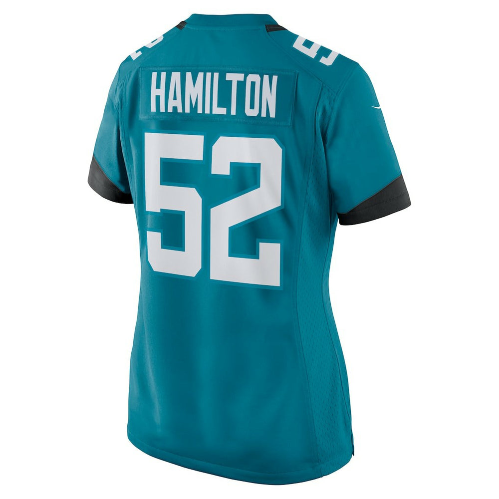 DaVon Hamilton  Women's Game Jersey - Jacksonville Jaguars