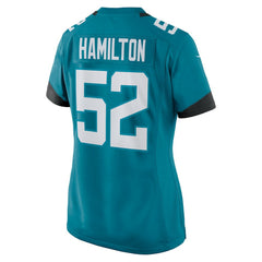 DaVon Hamilton  Women's Game Jersey - Jacksonville Jaguars