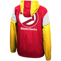 NBA Atlanta Hawks Hardwood Classics Highlight Reel Windbreaker Half-Zip Hoodie Jacket