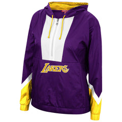 NBA Los Angeles Lakers Women's Half-Zip Windbreaker 2.0 Hoodie