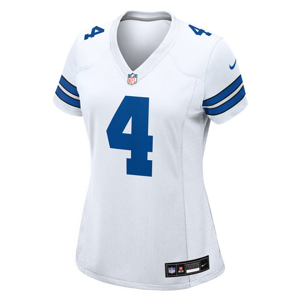 Dak Prescott  Women's Team Game Jersey - Dallas Cowboys