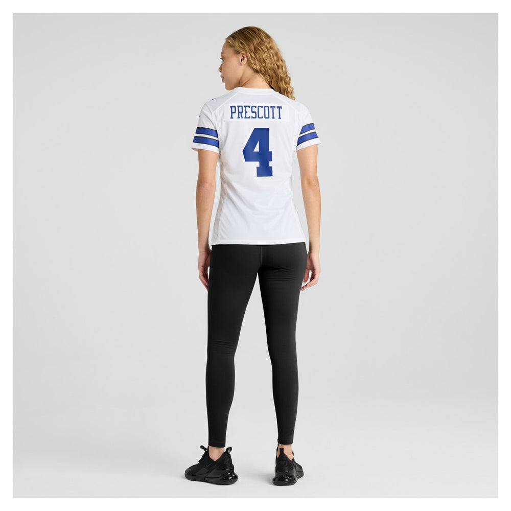 Dak Prescott  Women's Team Game Jersey - Dallas Cowboys