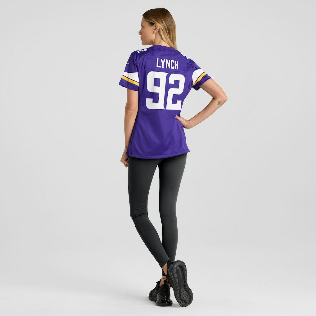 James Lynch  Women's Game Player Jersey - Minnesota Vikings