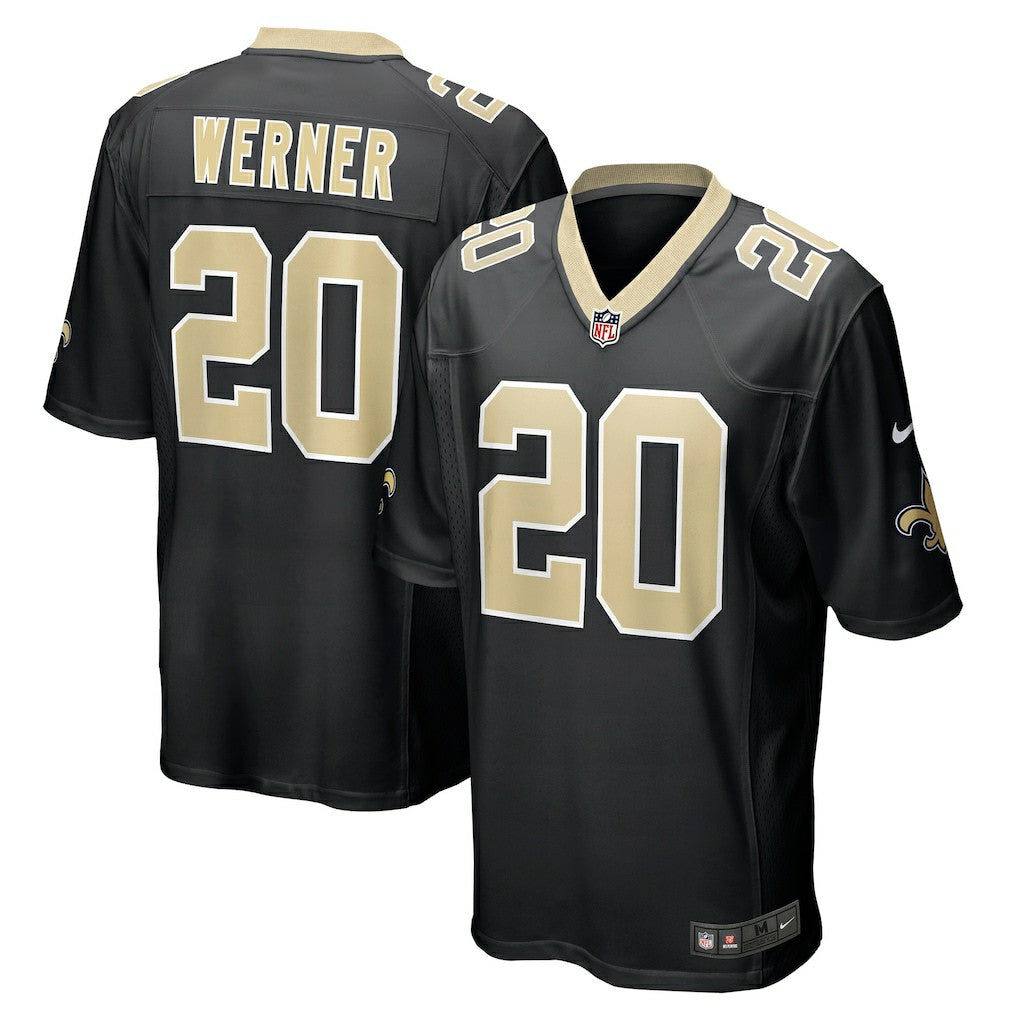 Pete Werner  Game Jersey - New Orleans Saints