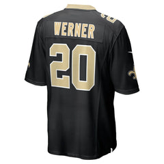 Pete Werner  Game Jersey - New Orleans Saints