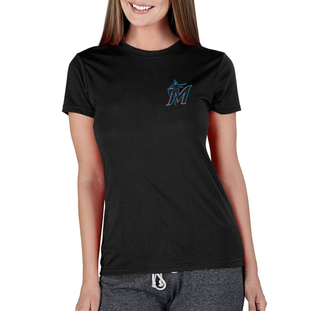 MLB Miami Marlins Concepts Sport Women's Marathon Knit Top