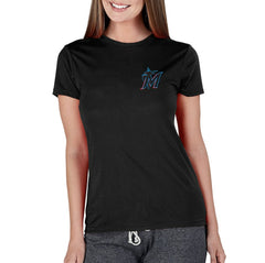 MLB Miami Marlins Concepts Sport Women's Marathon Knit Top