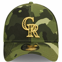 MLB Colorado Rockies New Era 2022 Armed Forces Day 39THIRTY Flex Hat