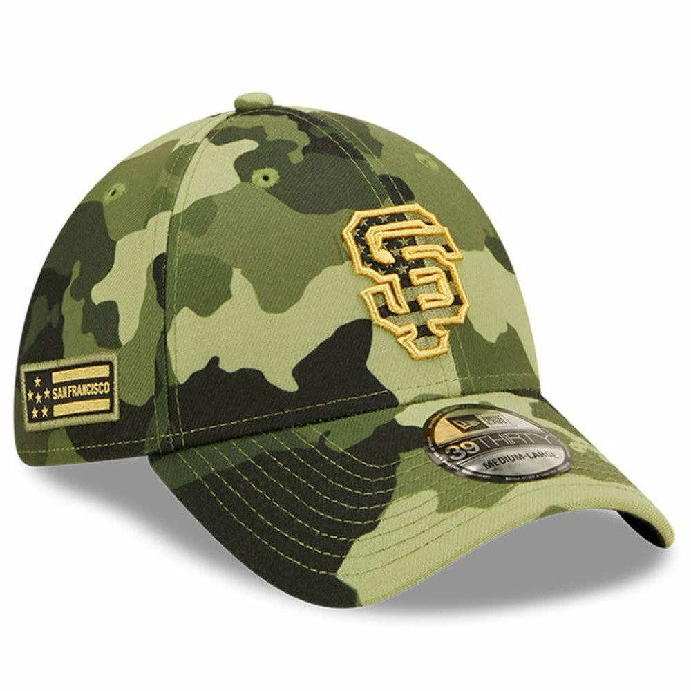 MLB San Francisco Giants New Era 2022 Armed Forces Day 39THIRTY Flex Hat