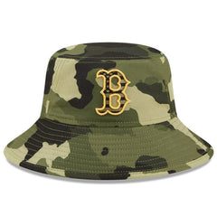 MLB Boston Red Sox New Era 2022 Armed Forces Day Bucket Hat