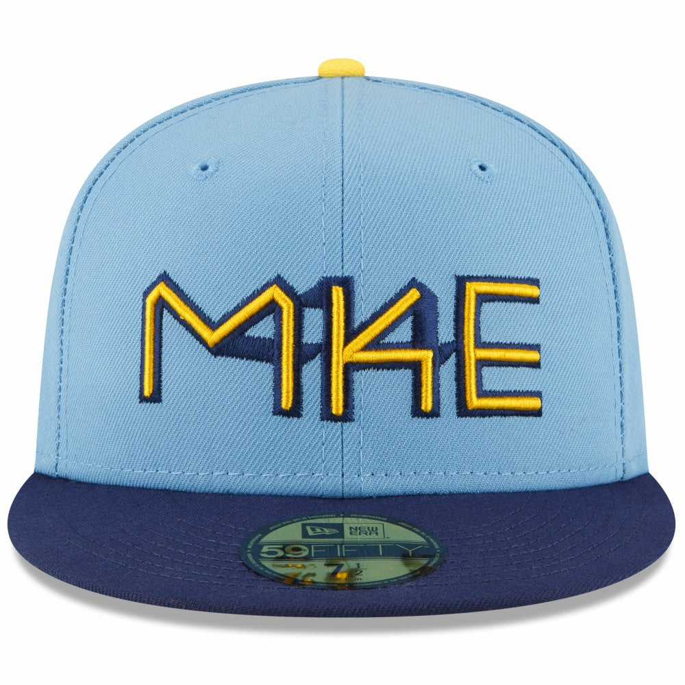 MLB Milwaukee Brewers New Era 2022 City Connect 59FIFTY Fitted Hat