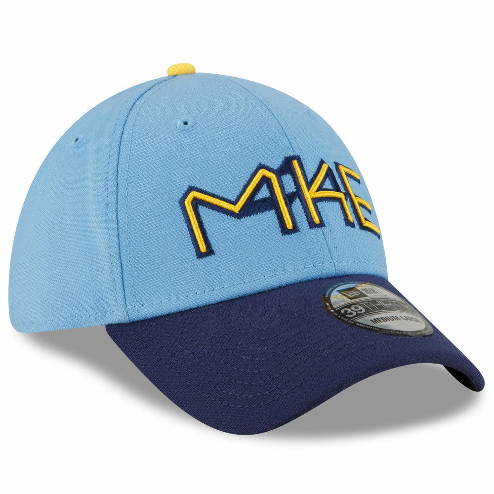 MLB Milwaukee Brewers New Era 2022 City Connect 39THIRTY Flex Hat