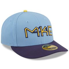 MLB Milwaukee Brewers New Era 2022 City Connect Low Profile 59FIFTY Fitted Hat