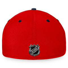 NHL Navy/Red Washington Capitals Fanatics Authentic Pro Rink Camo Flex Hat