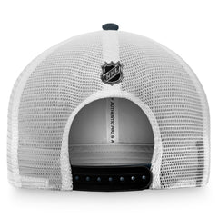 NHL Charcoal/White Vegas Golden Knights Fanatics Authentic Pro Rink Trucker Snapback Hat