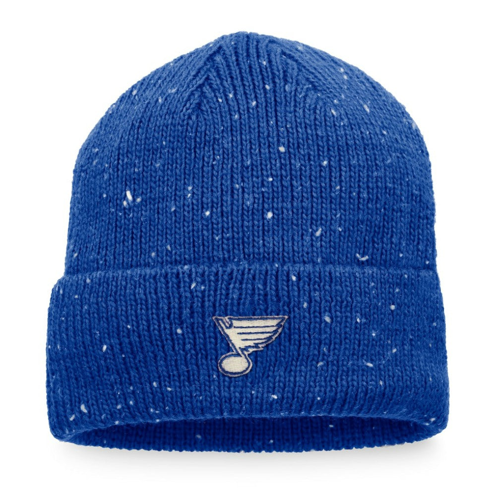 NHL Blue St. Louis Blues Fanatics Authentic Pro Rink Pinnacle Cuffed Knit Hat