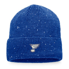 NHL Blue St. Louis Blues Fanatics Authentic Pro Rink Pinnacle Cuffed Knit Hat