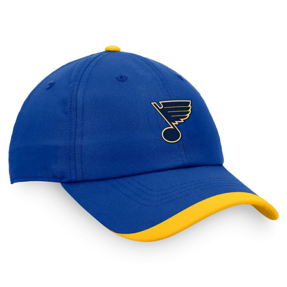 NHL Blue St. Louis Blues Fanatics Authentic Pro Rink Pinnacle Adjustable Hat