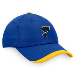 NHL Blue St. Louis Blues Fanatics Authentic Pro Rink Pinnacle Adjustable Hat