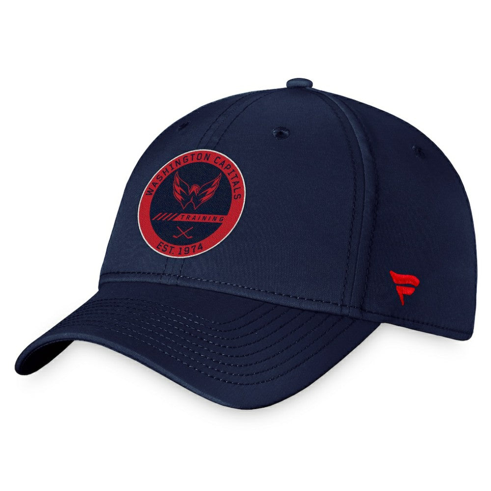 NHL Navy Washington Capitals Fanatics 2022 Authentic Pro Training Camp Flex Hat