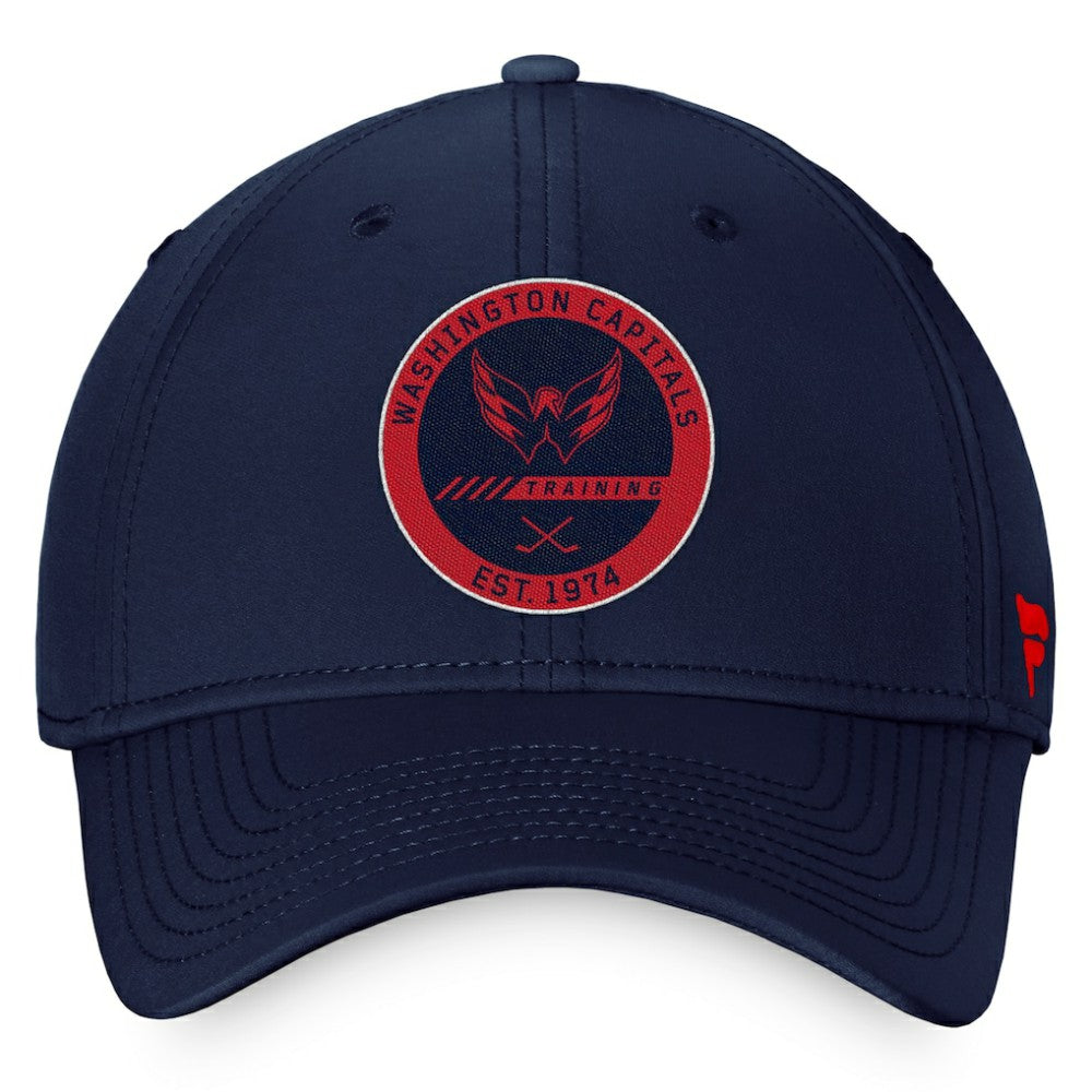 NHL Navy Washington Capitals Fanatics 2022 Authentic Pro Training Camp Flex Hat