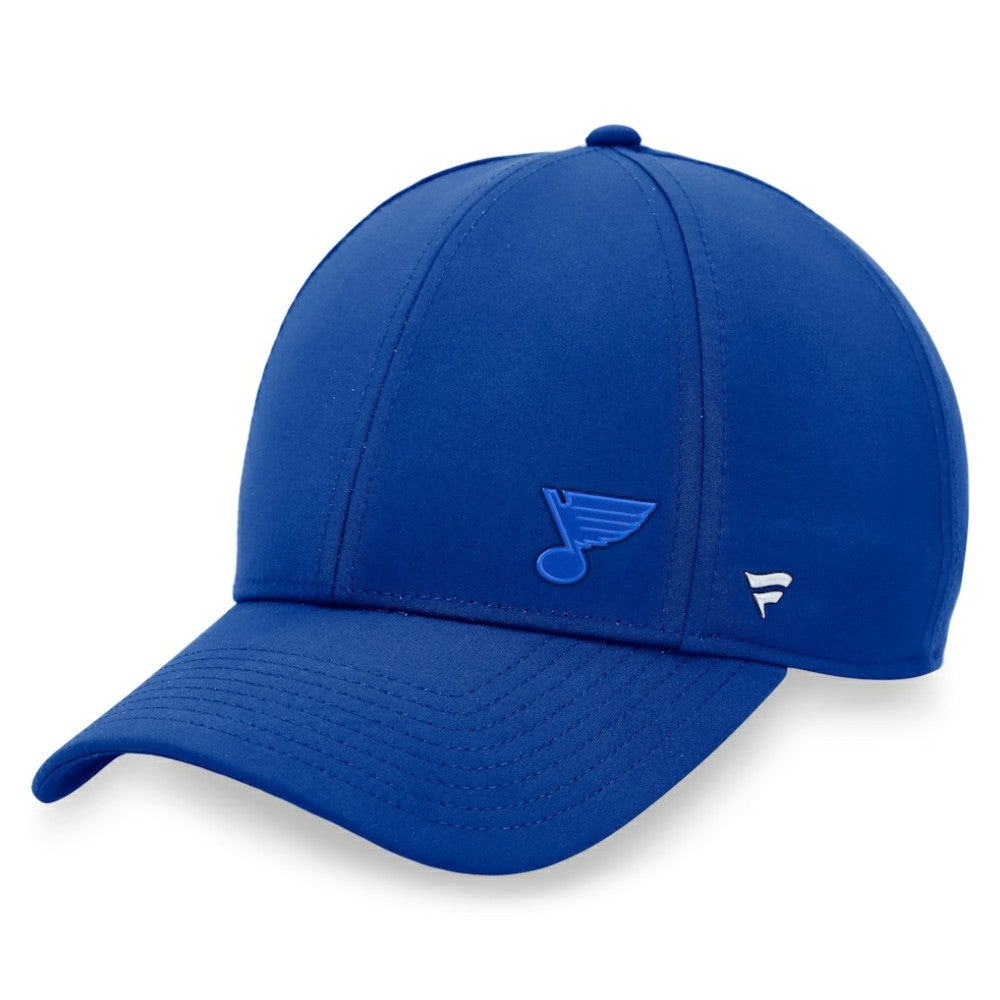 NHL Royal St. Louis Blues Fanatics Women's Authentic Pro Road Structured Adjustable Hat