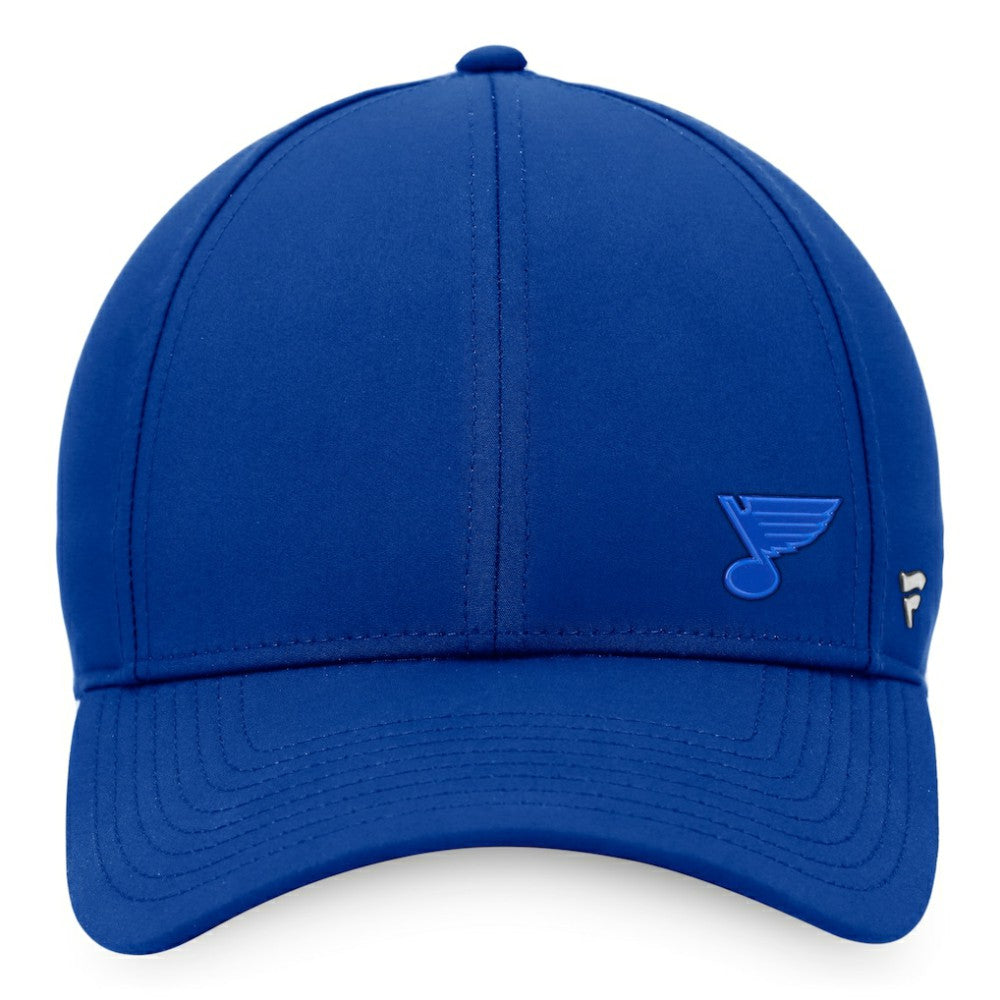 NHL Royal St. Louis Blues Fanatics Women's Authentic Pro Road Structured Adjustable Hat