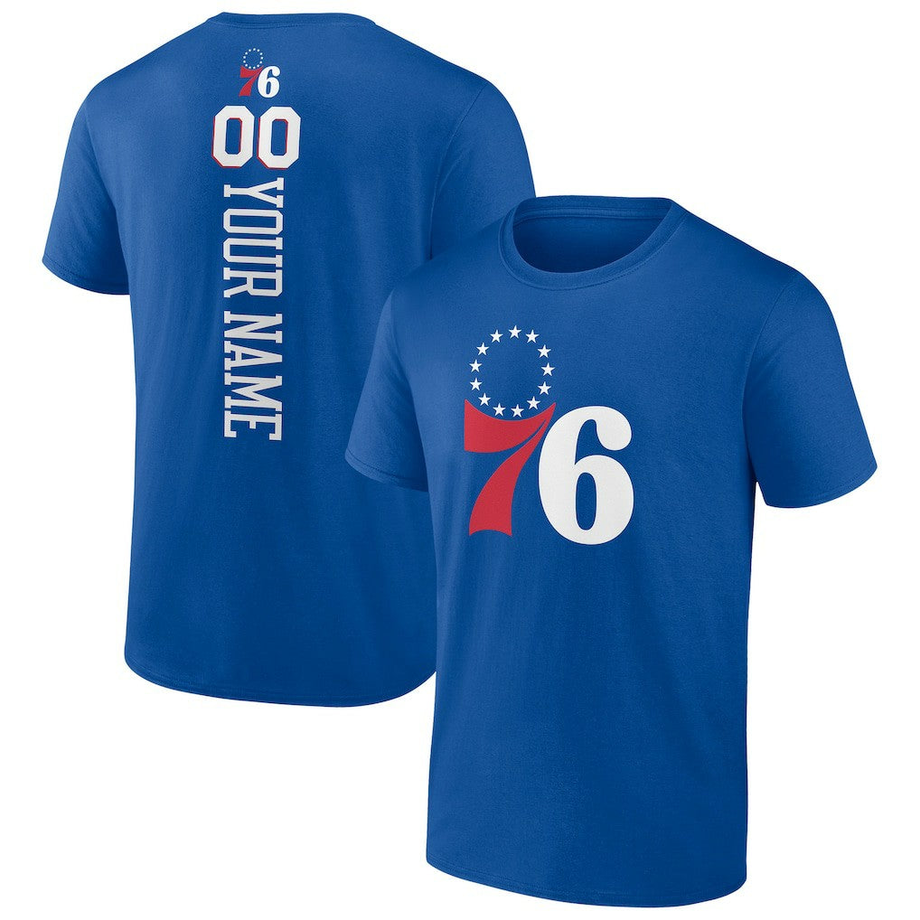 NBA Philadelphia 76ers Personalized Playmaker Team T-Shirt