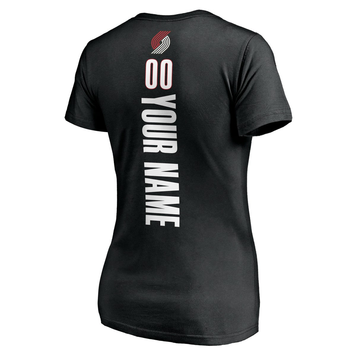 NBA Portland Trail Blazers Women's Personalized Playmaker Team V-Neck T-Shirt