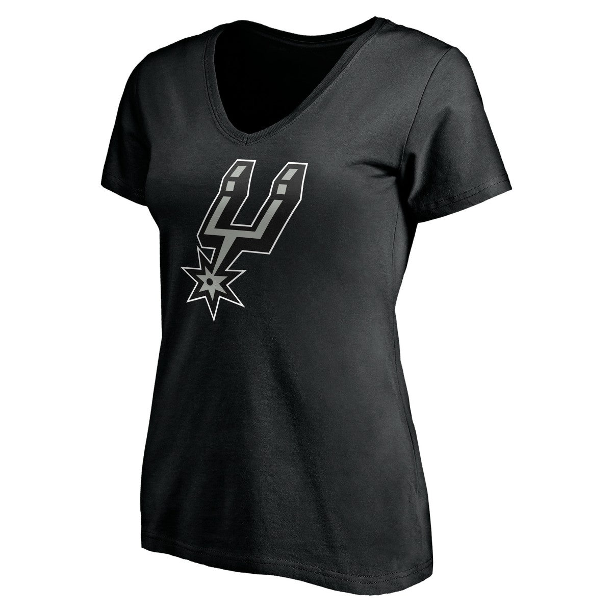 NBA San Antonio Spurs Women's Personalized Playmaker Team V-Neck T-Shirt