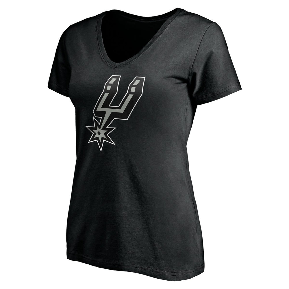 NBA San Antonio Spurs Women's Personalized Playmaker Team V-Neck T-Shirt