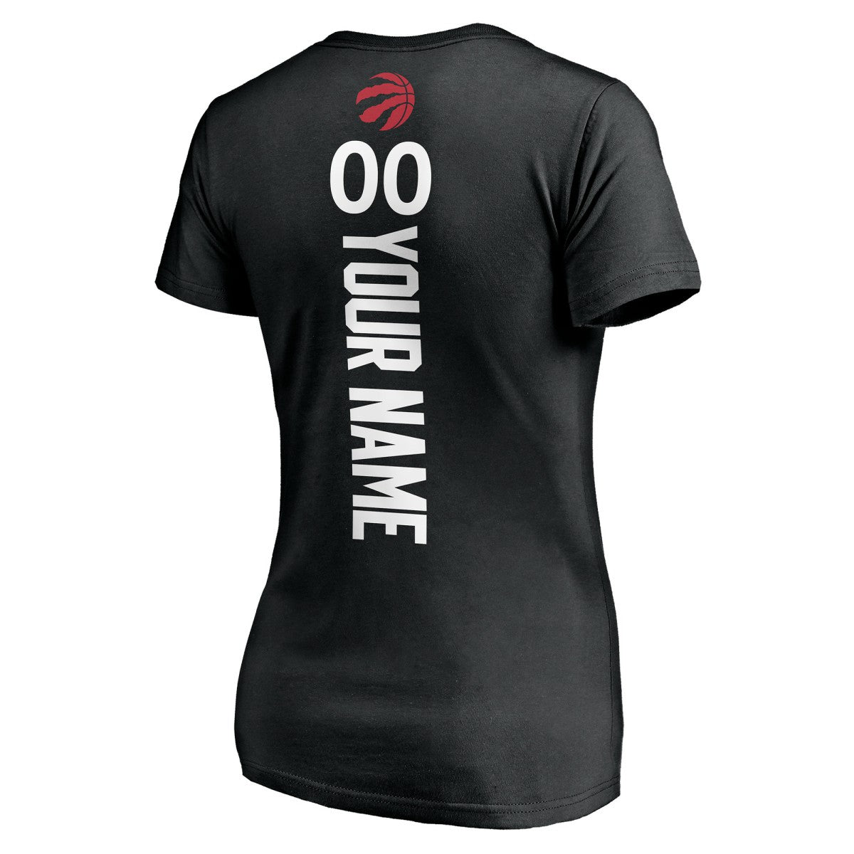 NBA Toronto Raptors Women's Personalized Playmaker Team V-Neck T-Shirt