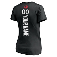 NBA Toronto Raptors Women's Personalized Playmaker Team V-Neck T-Shirt