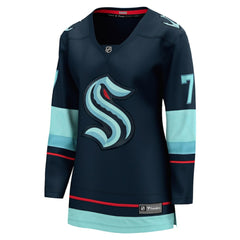 NHL Navy Jordan Eberle Seattle Kraken Fanatics Women's Home Breakaway Player Jersey