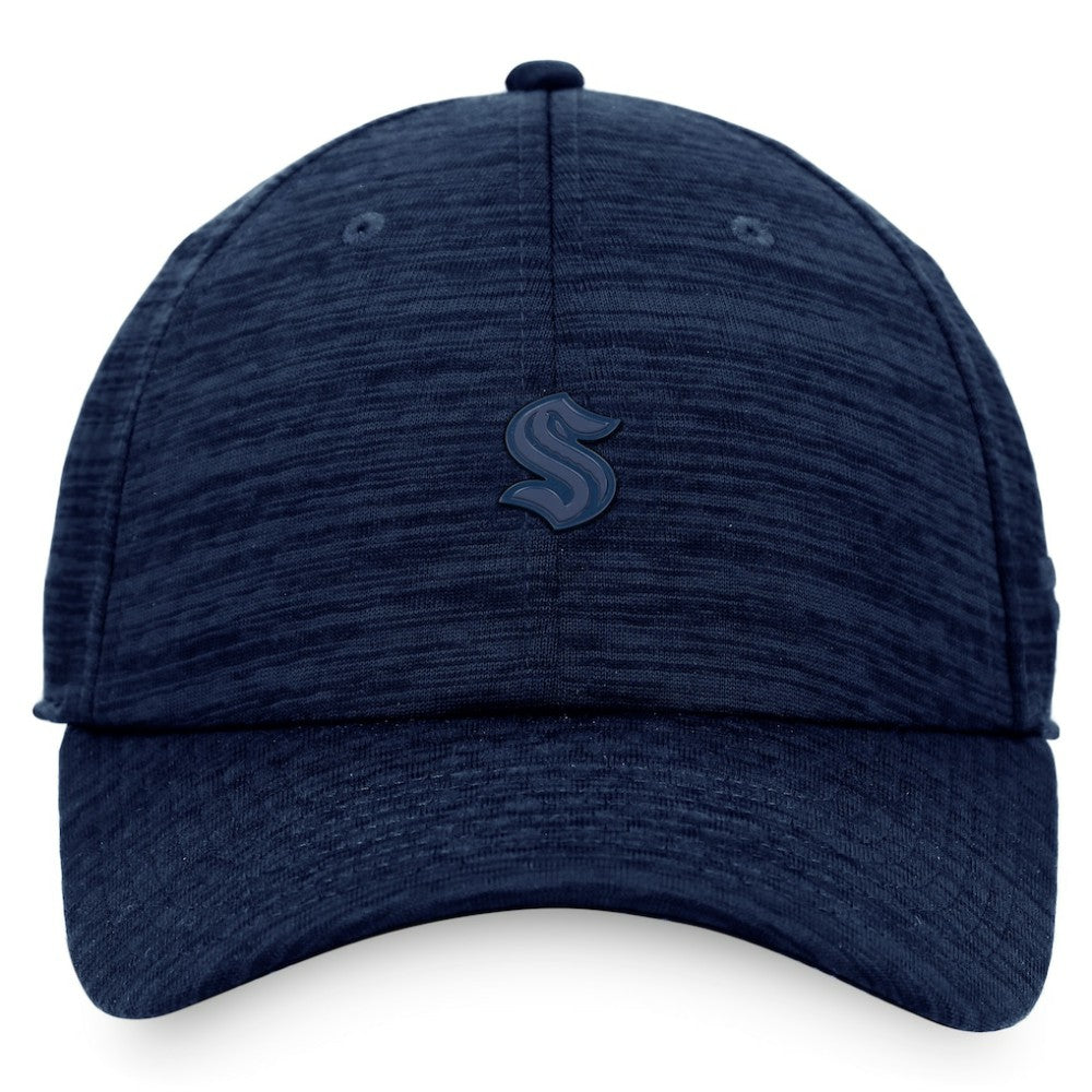 NHL Navy Seattle Kraken Fanatics Authentic Pro Road Snapback Hat