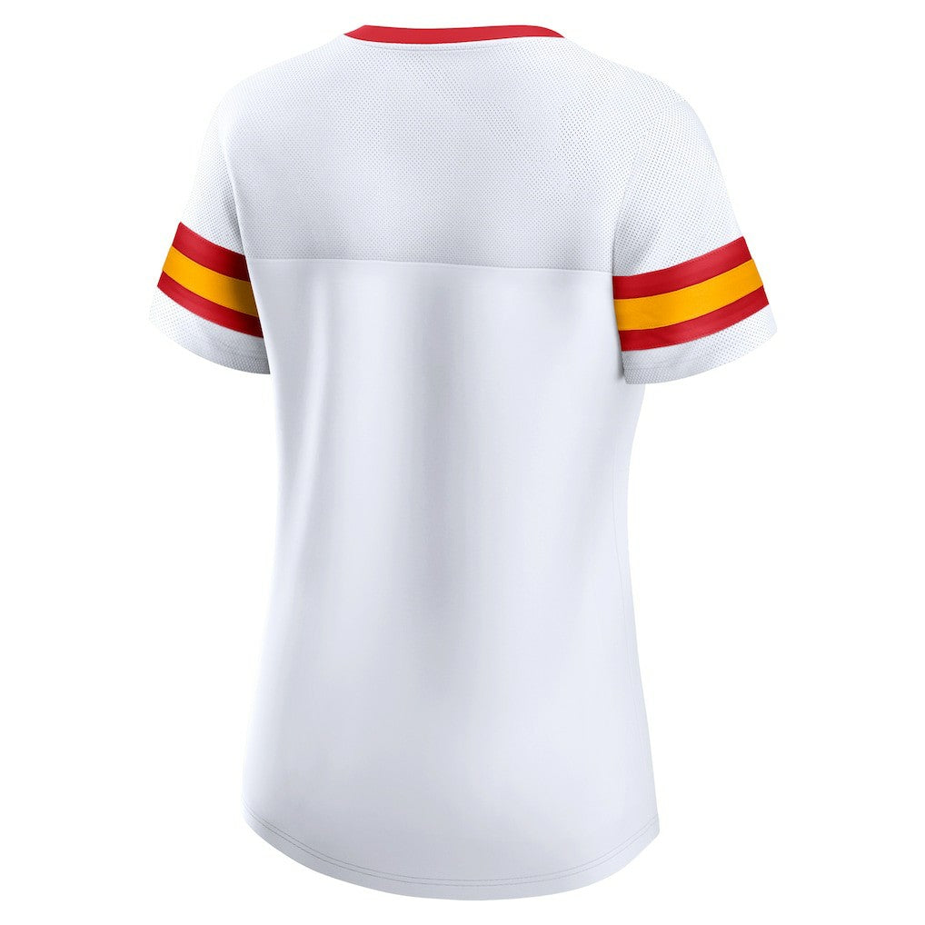 Women's Sunday Best Lace-Up T-Shirt - Kansas City Chiefs