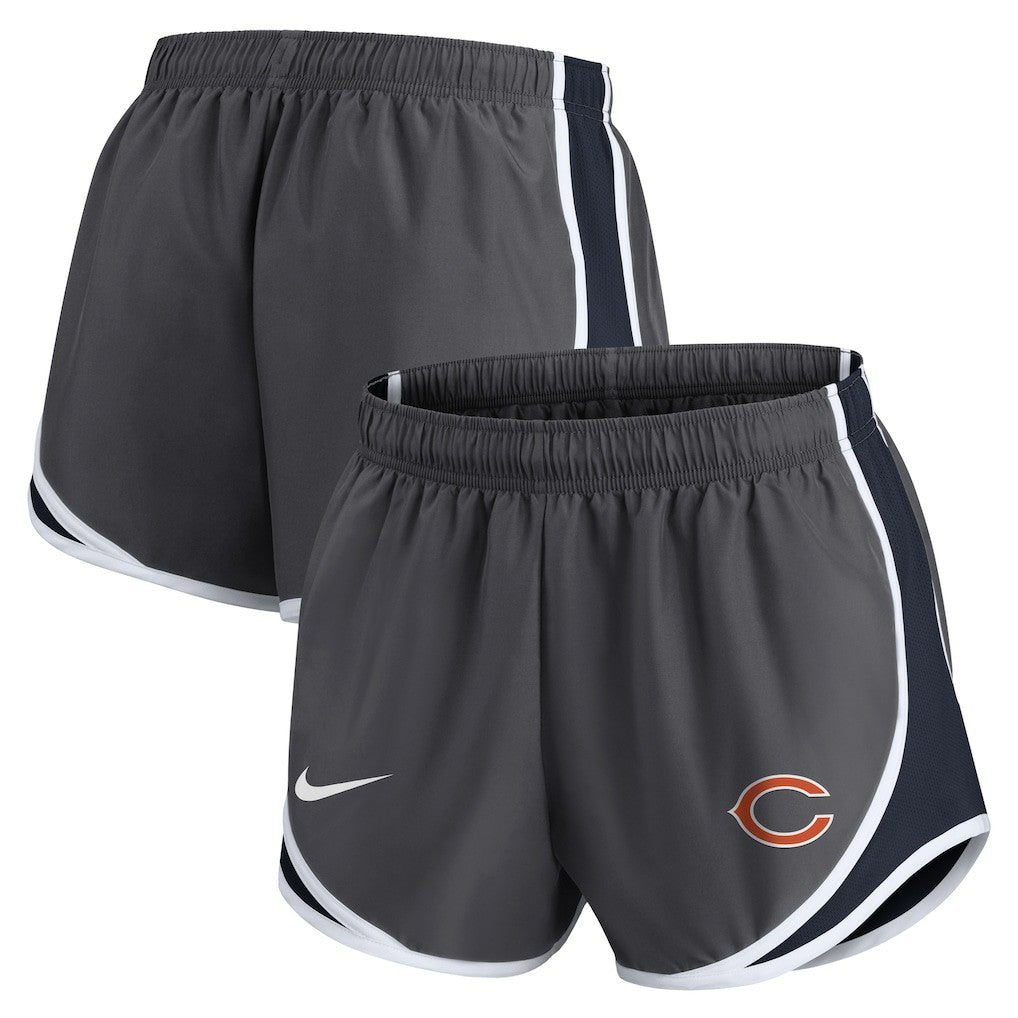 Women's Team Logo Performance Tempo Shorts - Chicago Bears