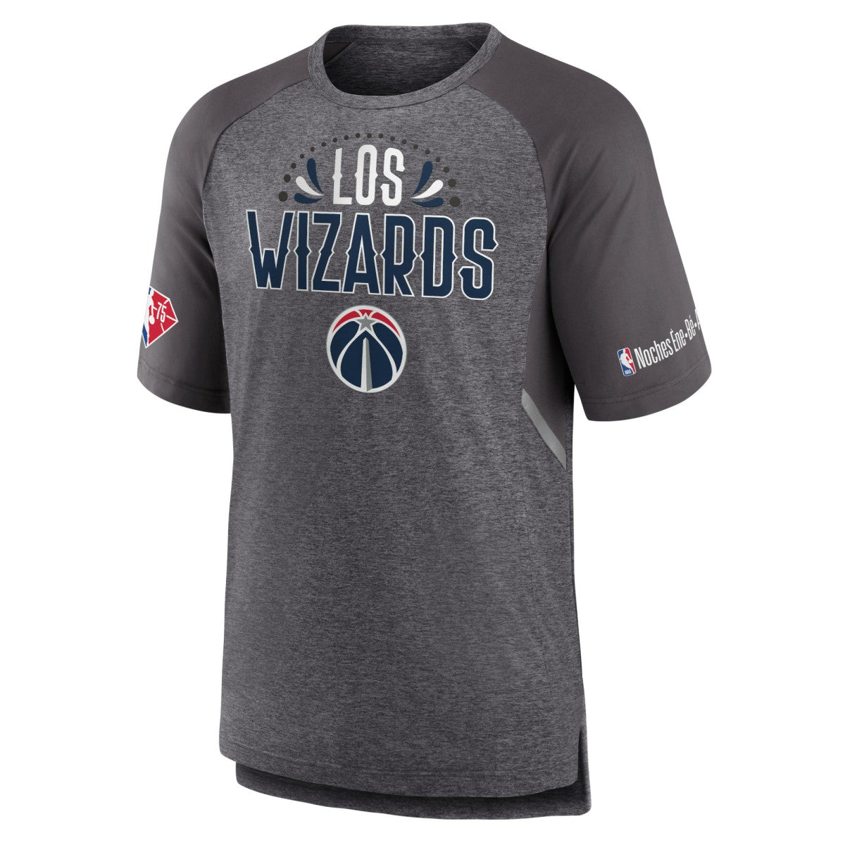NBA Washington Wizards 2022 Noches Ene-Be-A Core Shooting Raglan T-Shirt