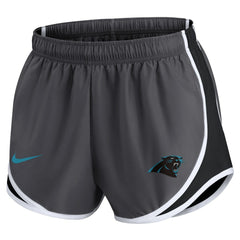 Women's Team Logo Performance Tempo Shorts - Carolina Panthers
