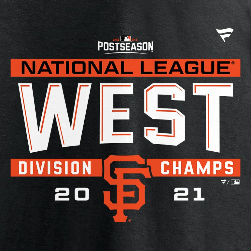 MLB San Francisco Giants Youth 2021 NL West Division Champions Locker Room T-Shirt