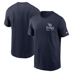 Sideline Infograph Lockup Performance T-Shirt - Tennessee Titans