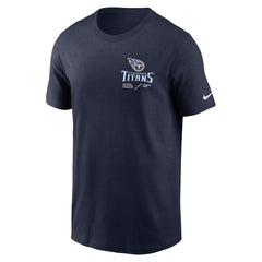 Sideline Infograph Lockup Performance T-Shirt - Tennessee Titans