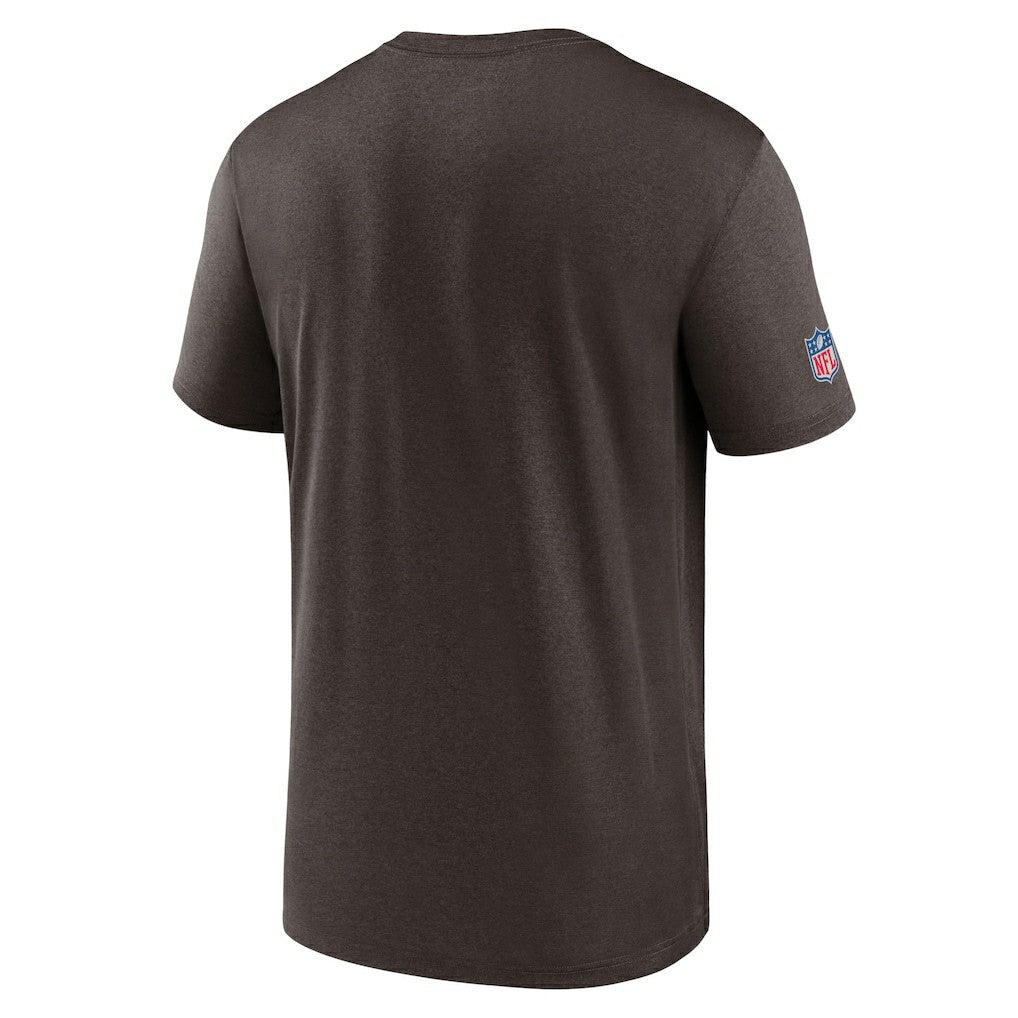 Sideline Infograph Performance T-Shirt - Cleveland Browns