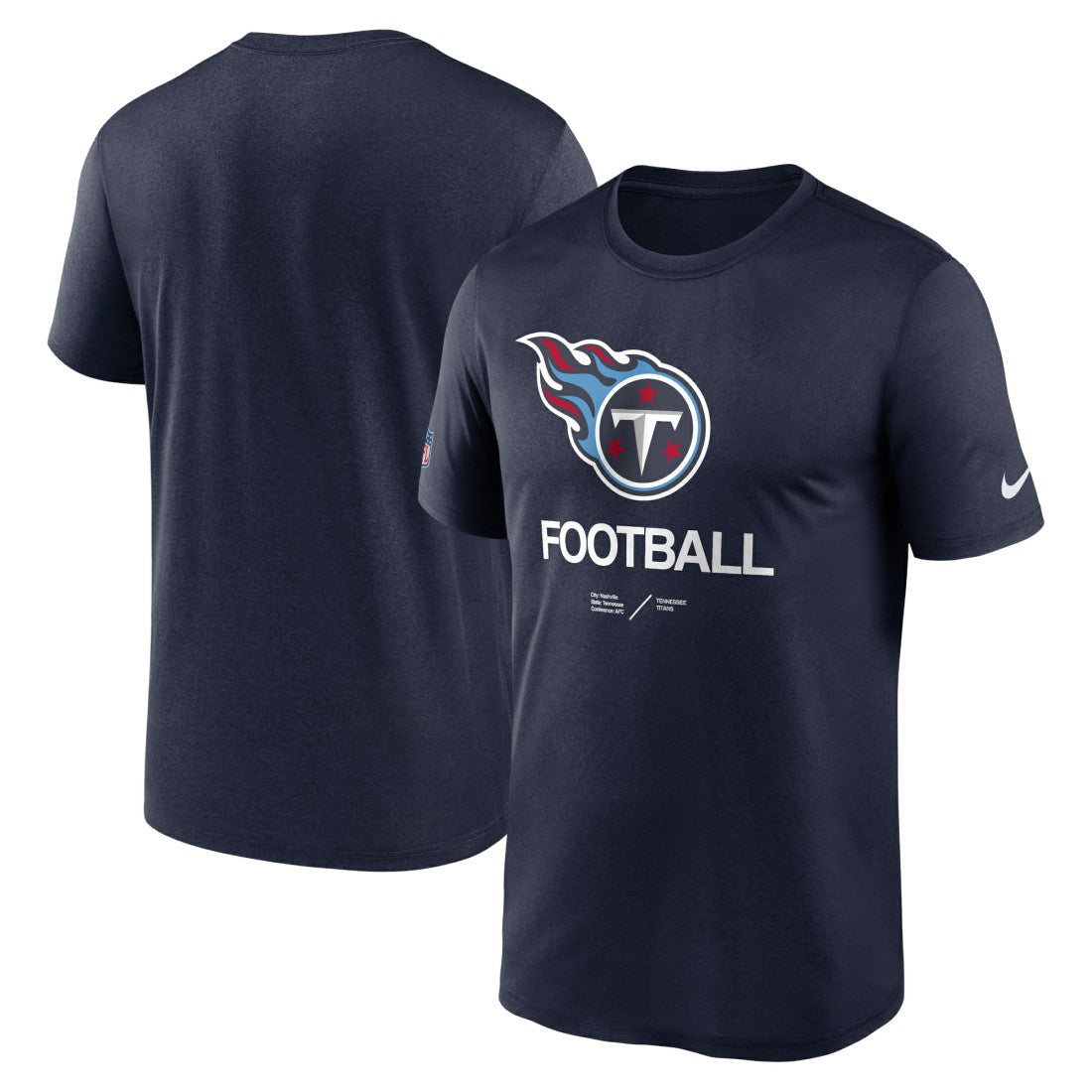 Sideline Infograph Performance T-Shirt - Tennessee Titans