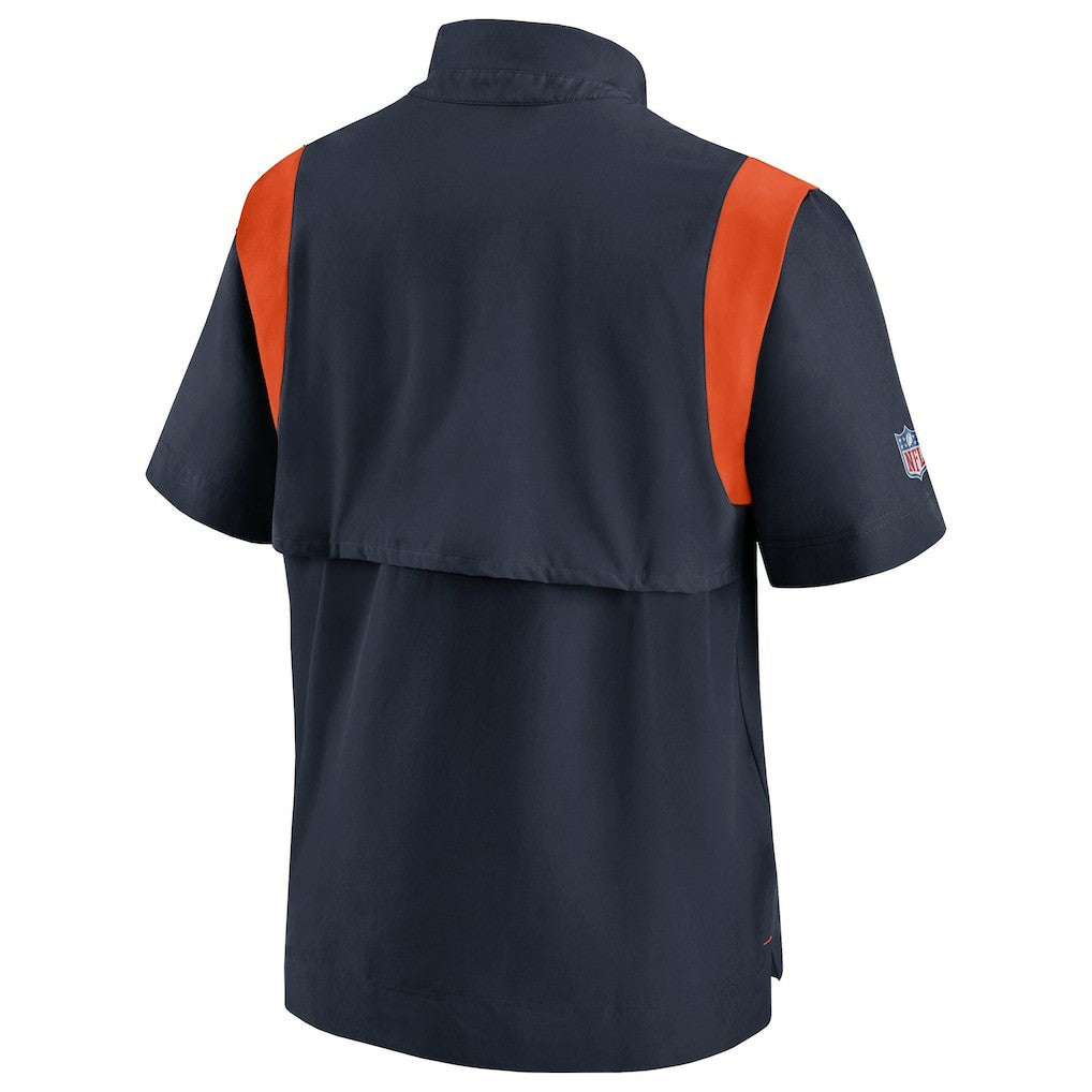 Sideline Coaches Chevron Lockup Pullover Top - Chicago Bears